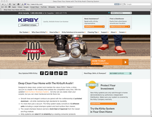 kirby.com website